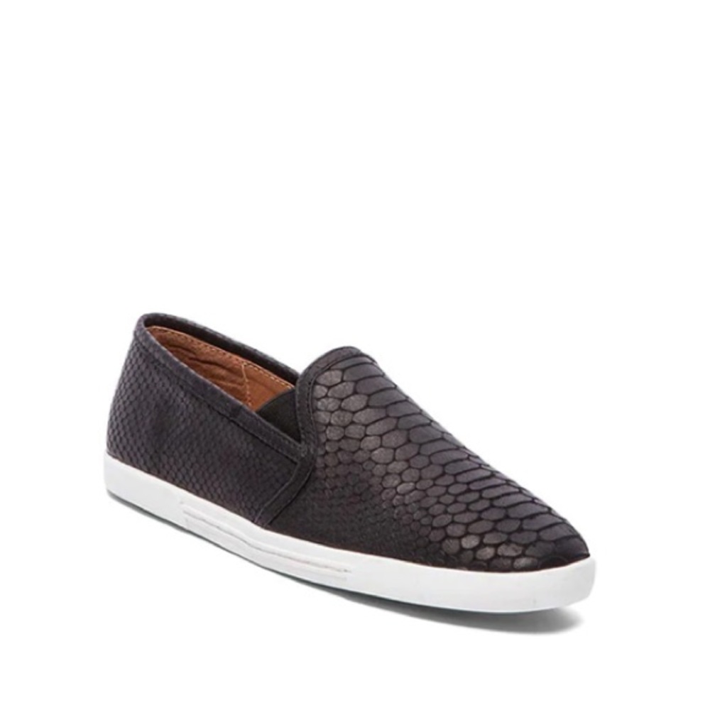 Joie Kidmore black embossed sneakers